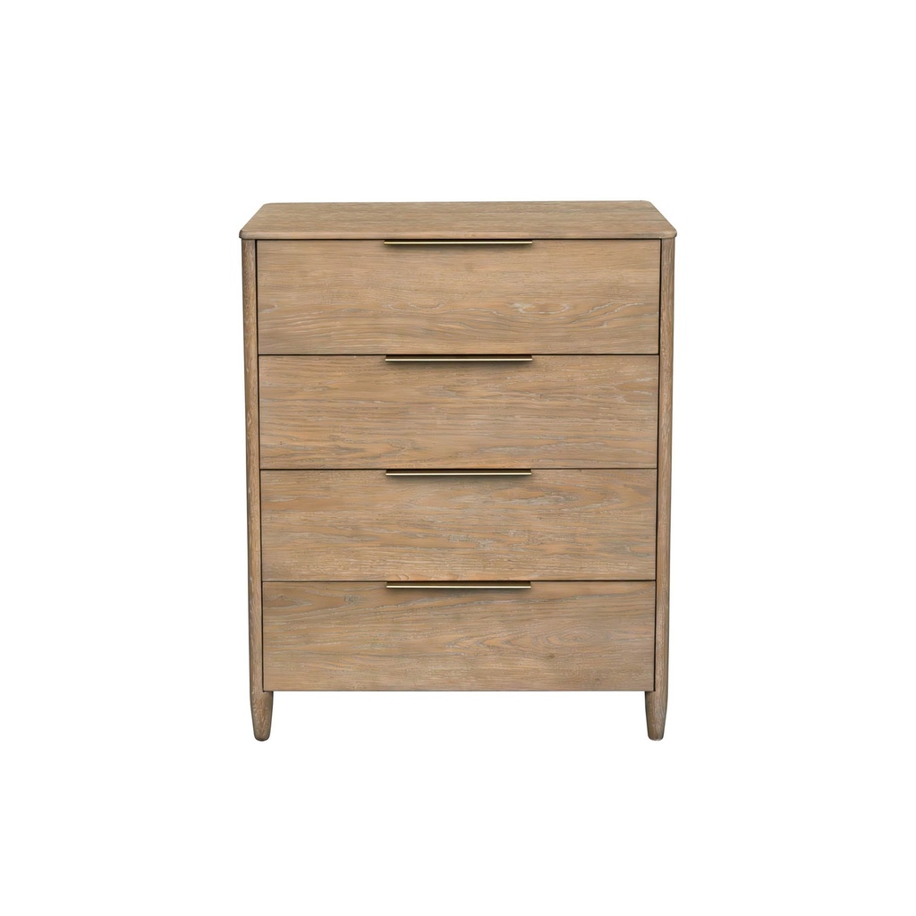 Kamelia 4 Drawer Chest (Sand)