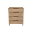 Kamelia 4 Drawer Chest (Sand)