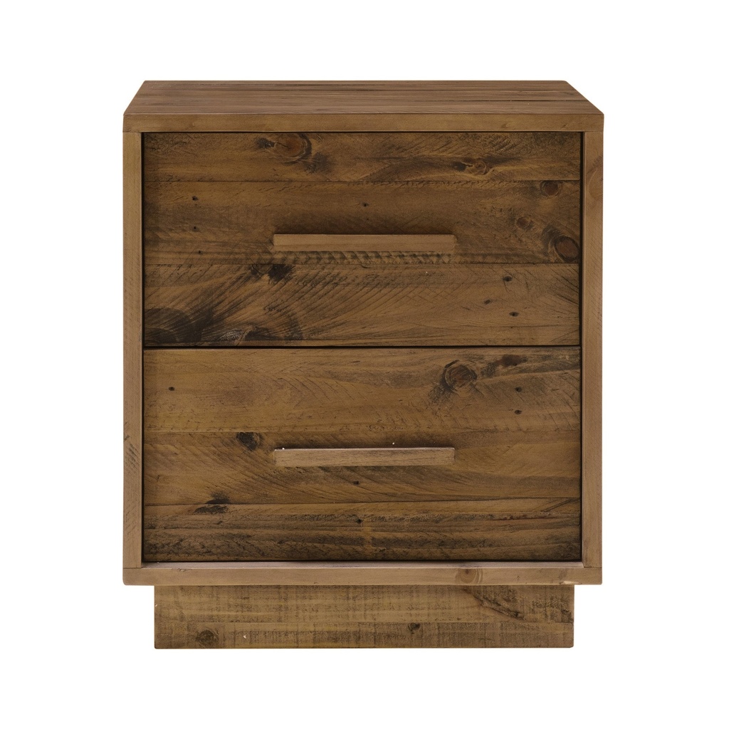 Nevada Nightstand (Dark Driftwood)