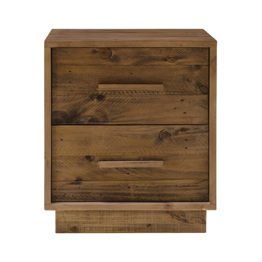 Nevada Nightstand (Dark Driftwood) 3