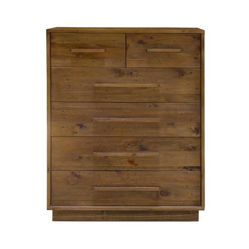 Nevada 6 Drawer Chest (Dark Driftwood) 3