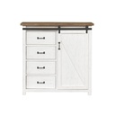 Provence 4 Drawer Chest with 1 Door