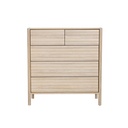 Runway 5 Drawer Chest (Light Oak)