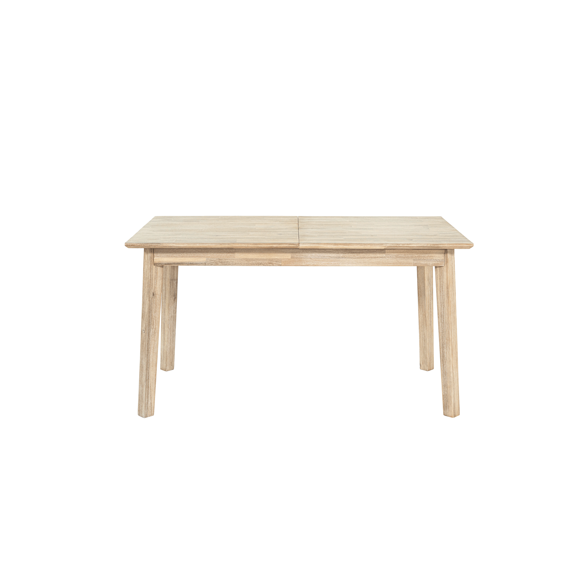 Gia Small Extension Dining Table (Light Driftwood)