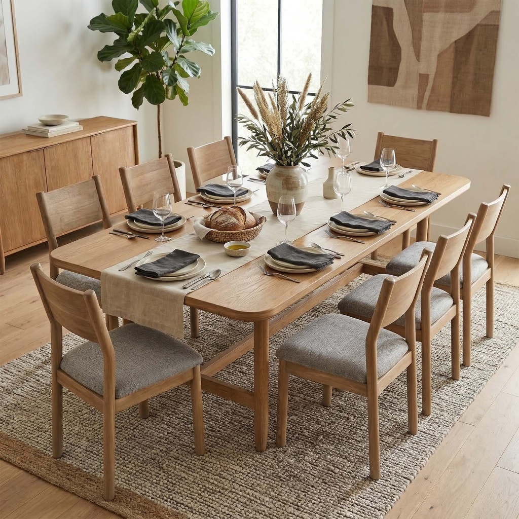 Kamelia Dining Table (Sand)
