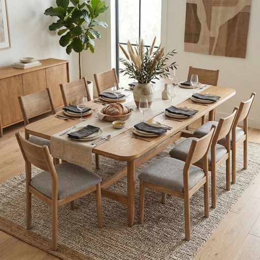 Kamelia Dining Table (Sand) 1