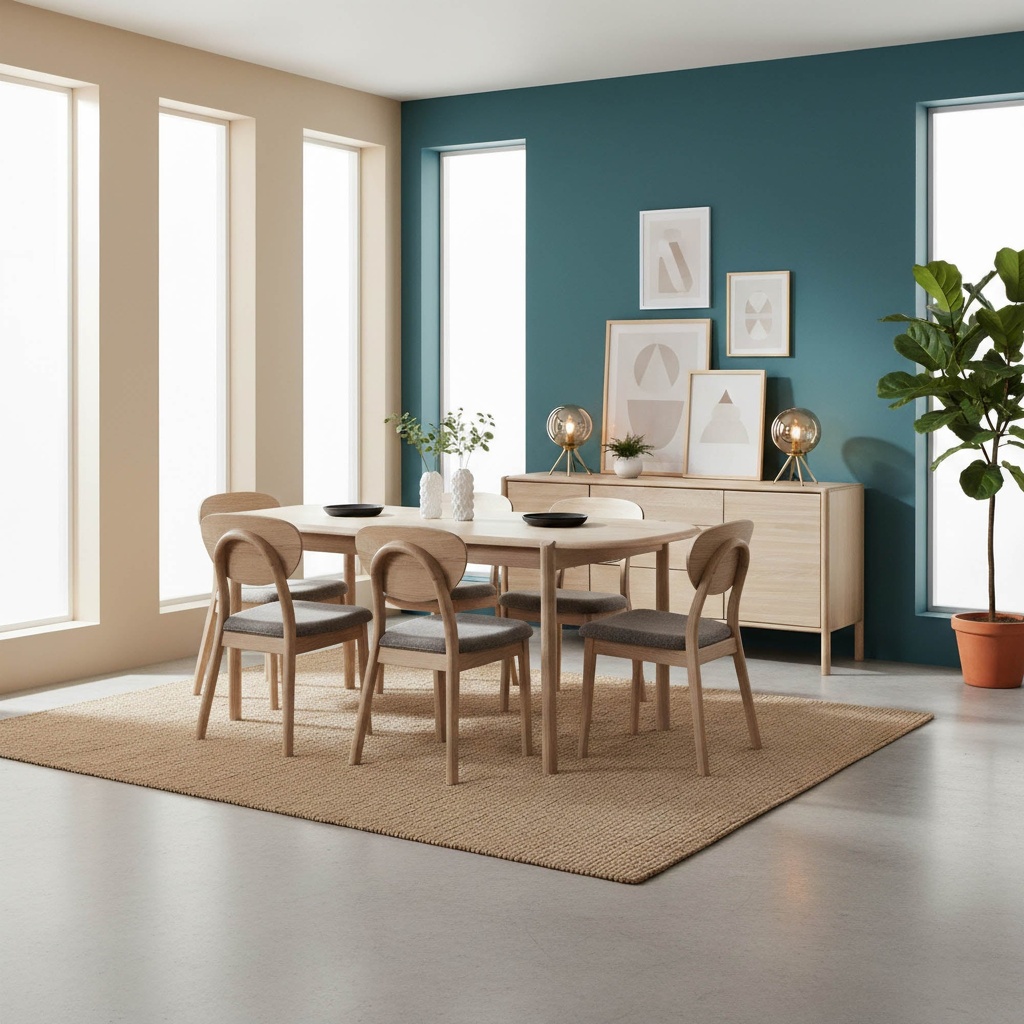 Runway Small Dining Table (Light Oak)
