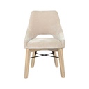 Gia Curved Dining Chair