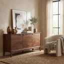 Allure Wooden 3 Door Sideboard