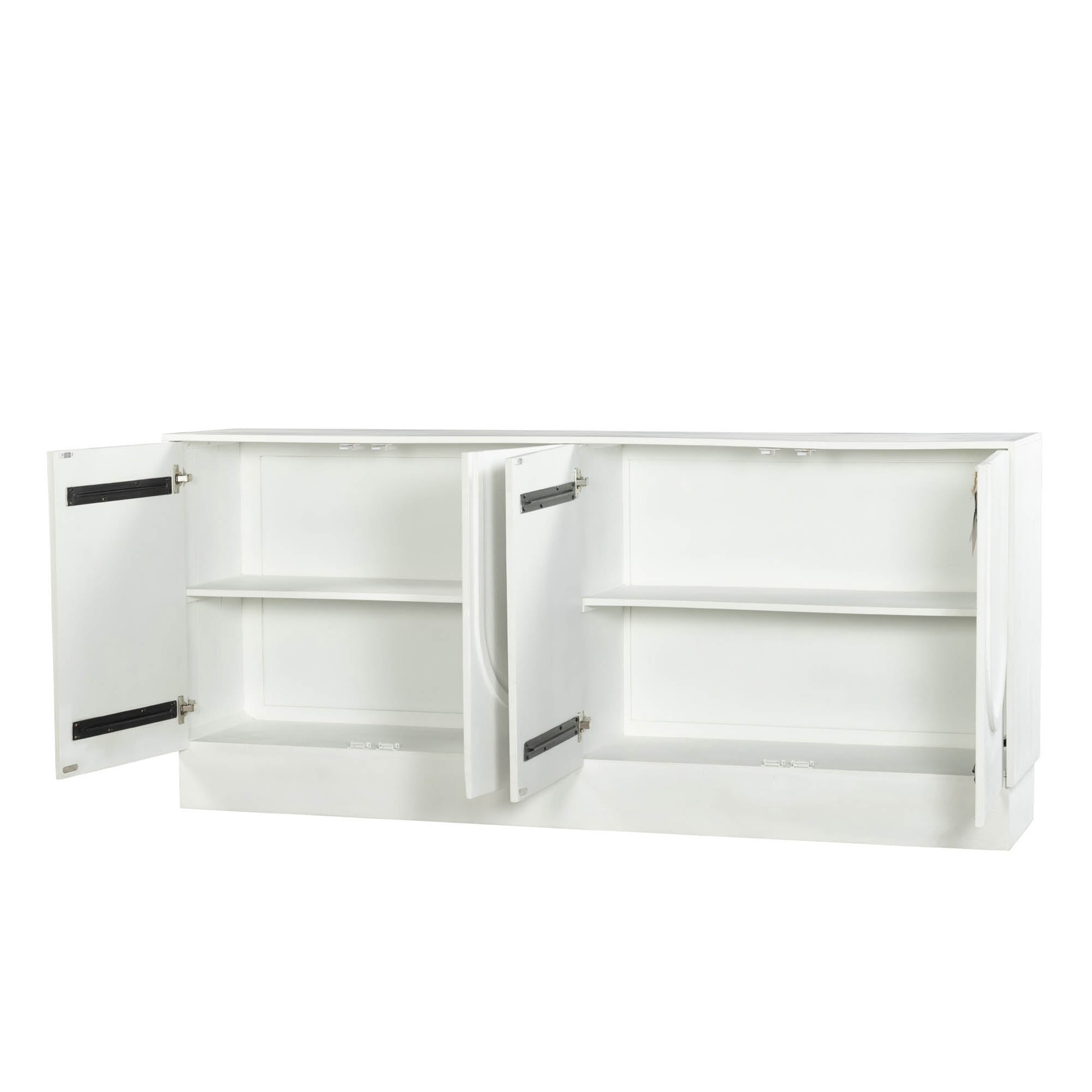 Wave Pattern Metallic Sideboard 4
