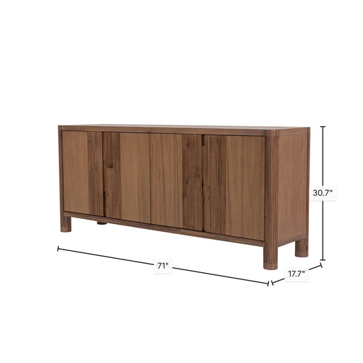Barolo 4 Door Sideboard 2