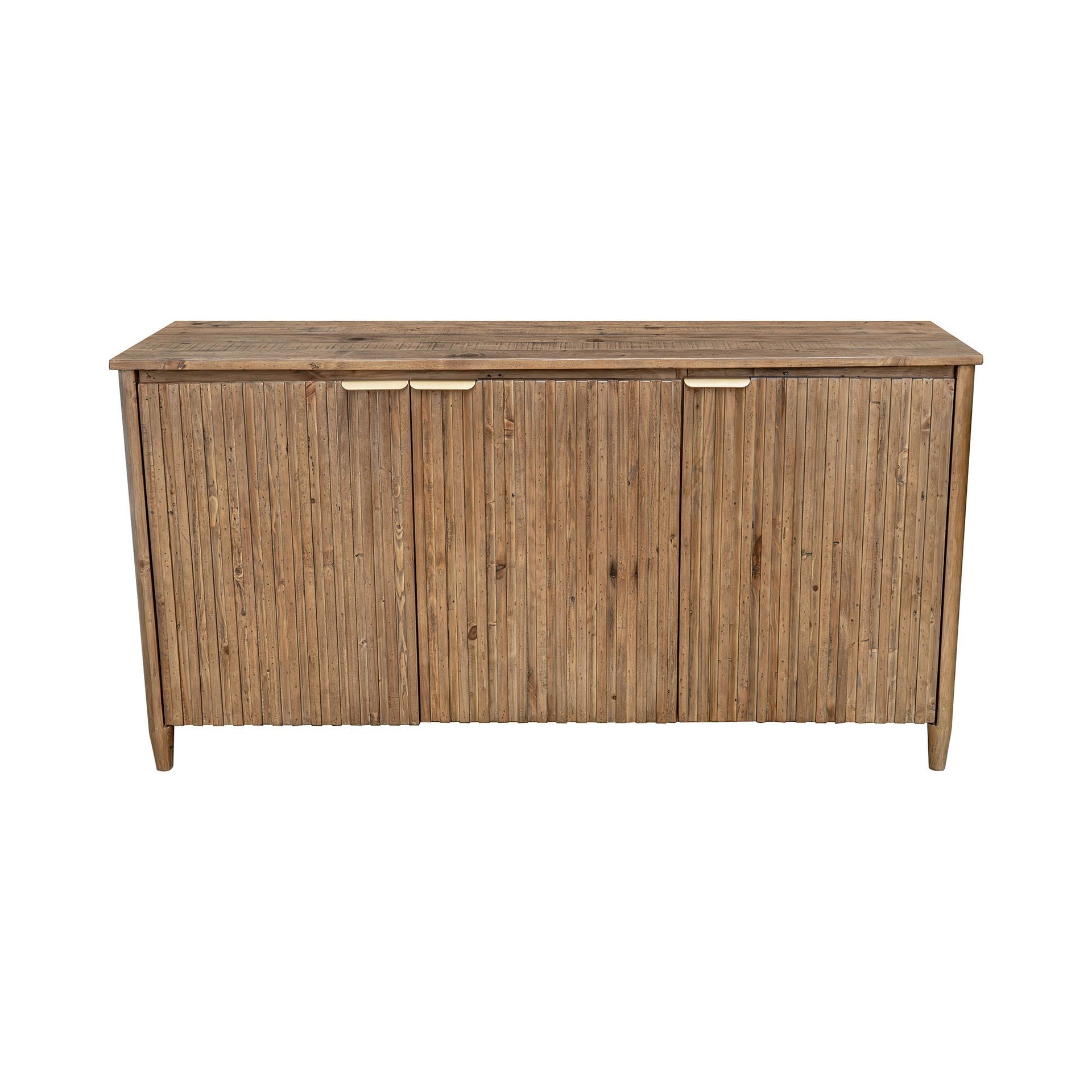 Dark Walnut Plank Sideboard 4