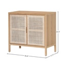 Rattan Small Sideboard (Natural)