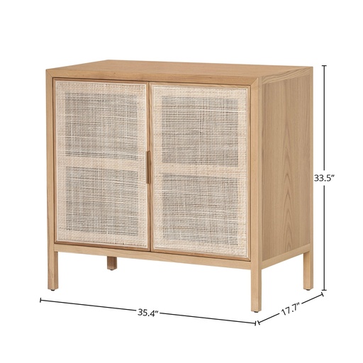 Rattan Small Sideboard (Natural) 2
