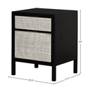 Rattan Filing Cabinet (Ebony)