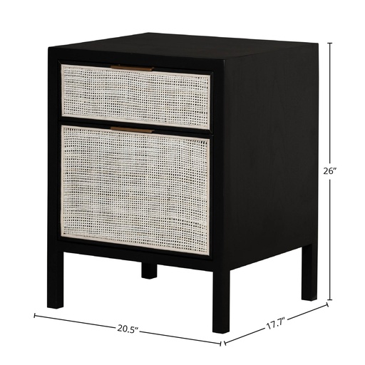 Rattan Filing Cabinet 2