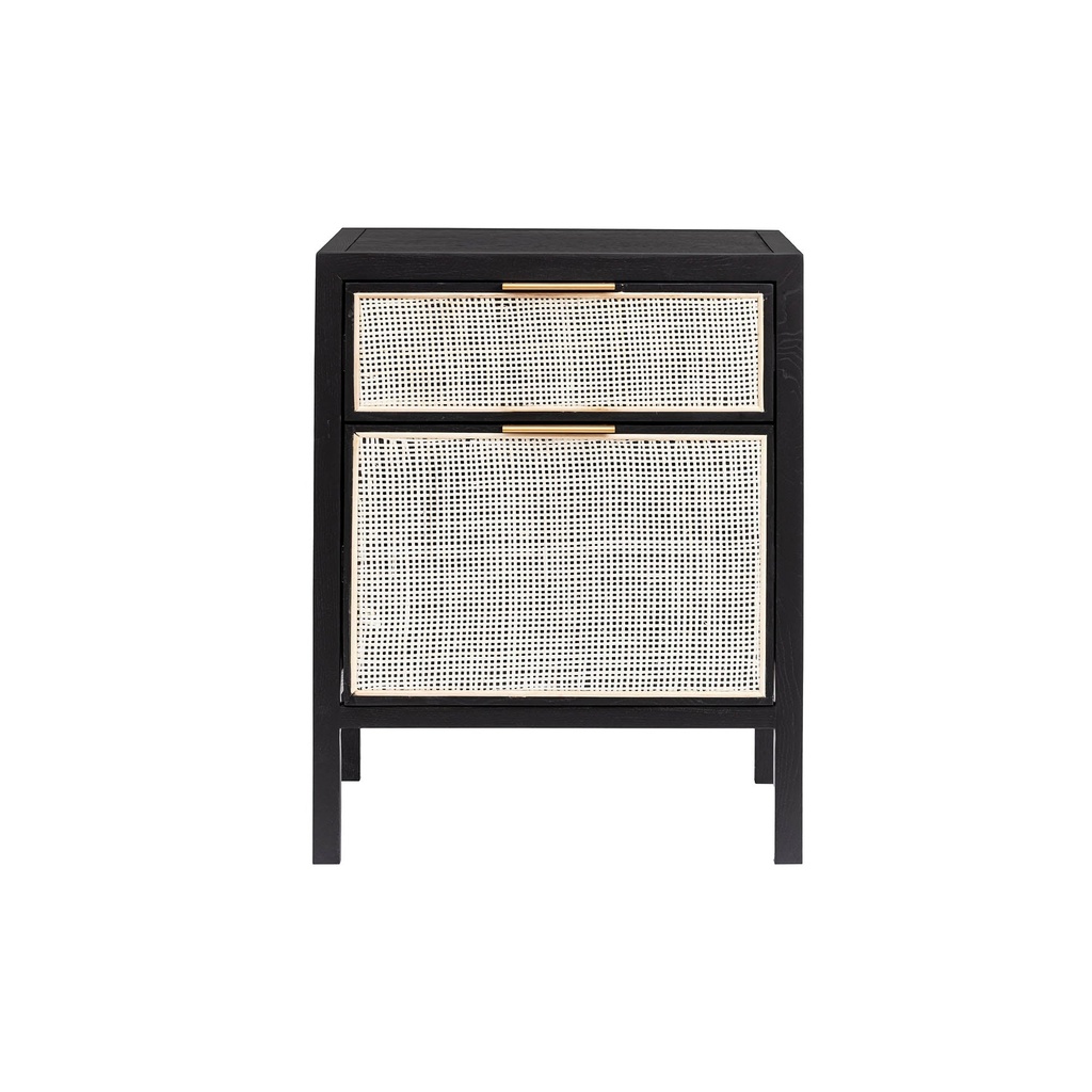 Rattan Filing Cabinet (Ebony)