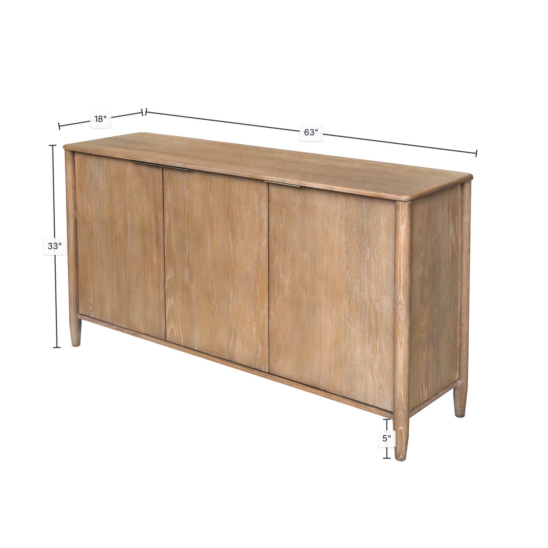 Light Oak Sideboard 3