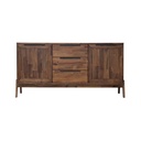 Mixed Panel Walnut Sideboard view 2