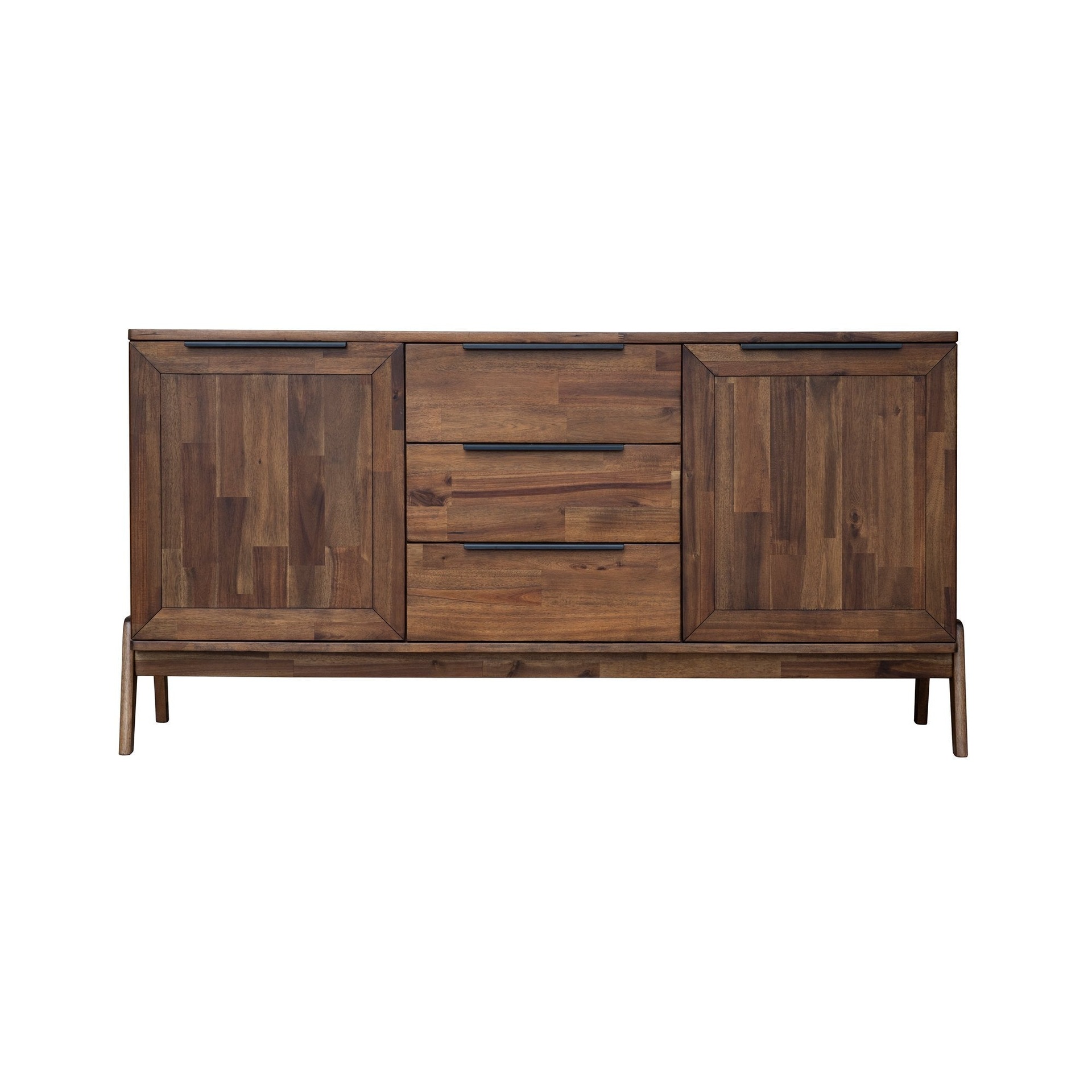 Mixed Panel Walnut Sideboard 3