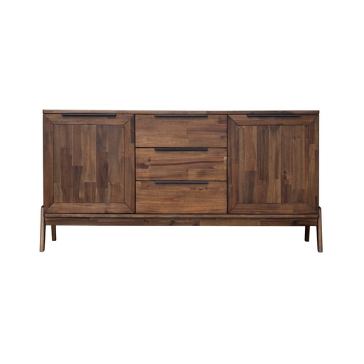 Mixed Panel Walnut Sideboard 2