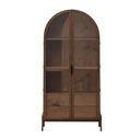 Arched Glass Door Display Cabinet view 3