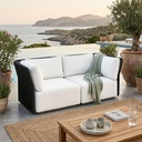 Naples Outdoor Sectional Loveseat