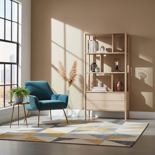 Runway Bookcase (Light Oak) 1