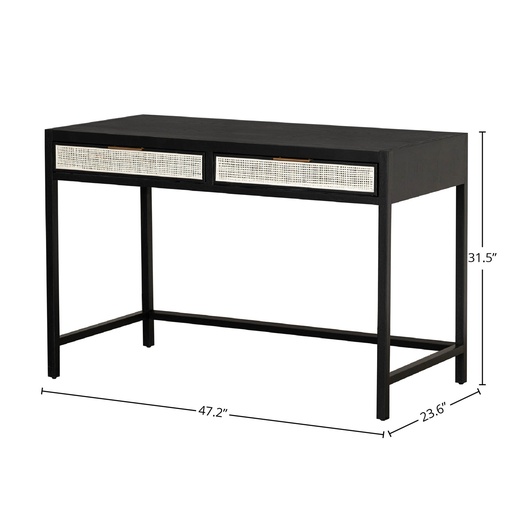 Rattan Desk 2
