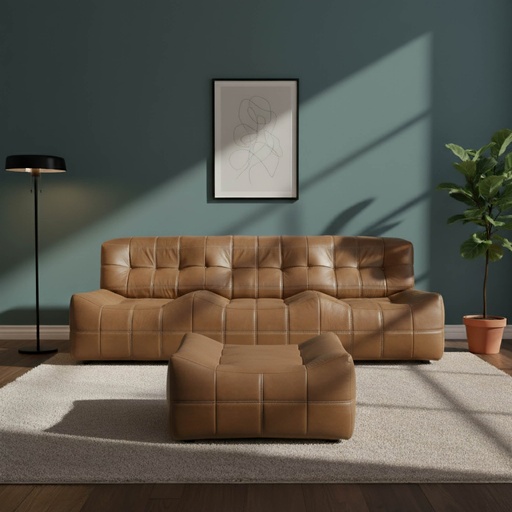 Linear Sofa (Antique Sienna) 2