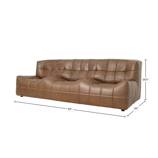 Linear Sofa (Antique Sienna) 3