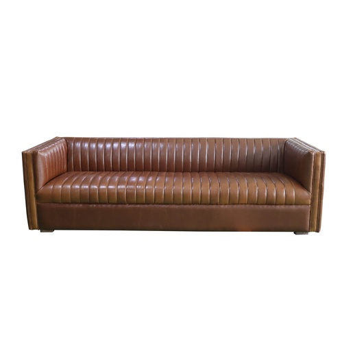 Channel Sofa (Camel Brown) 2