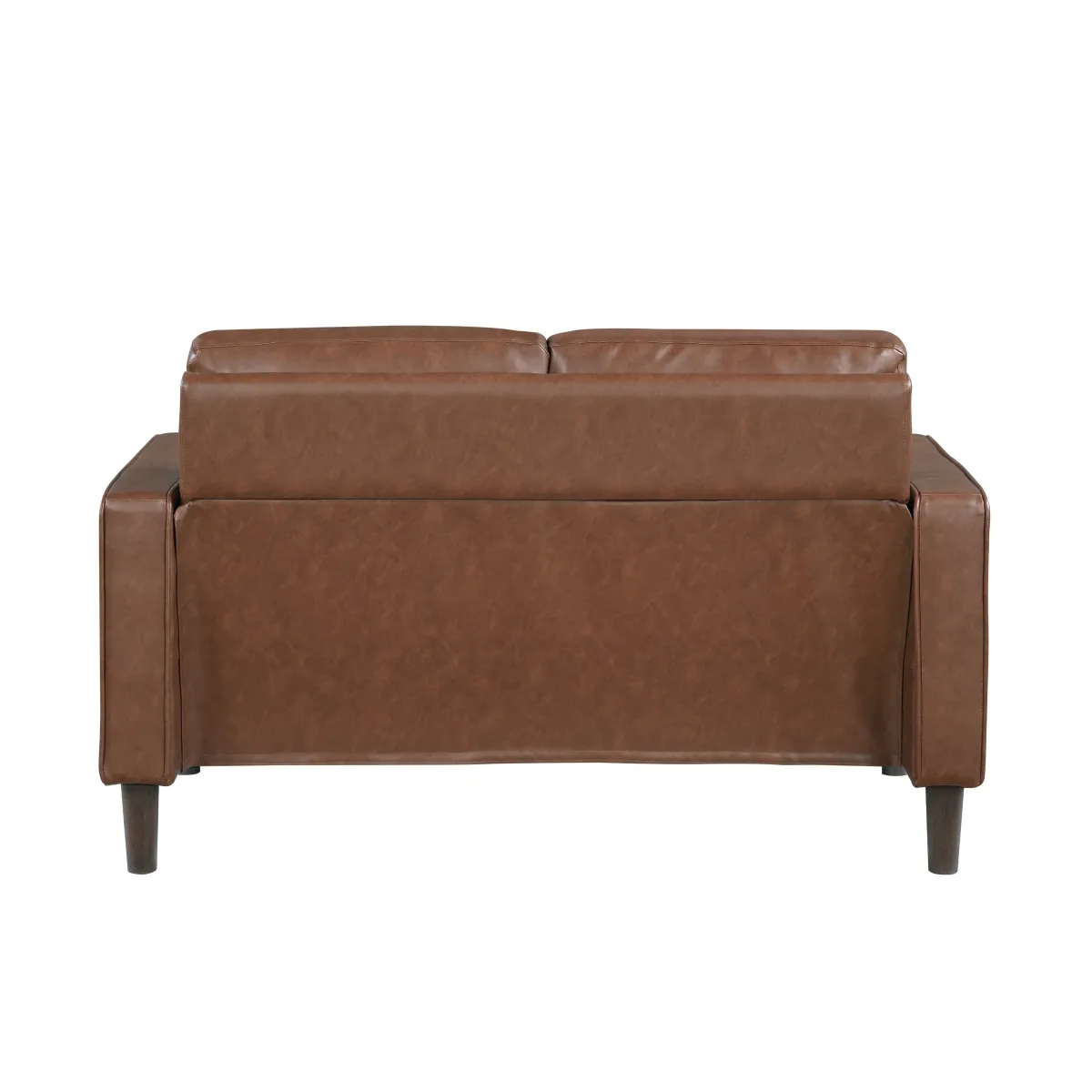 Malcolm Chocolate Track-Arm Loveseat 7