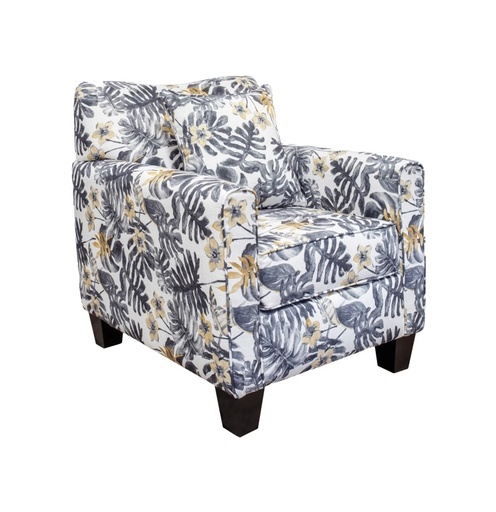 Malai Botanical Print Accent Chair 1