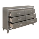 Tamsin Dresser with Two Hidden Jewelry Boxes (Dark Champagne)