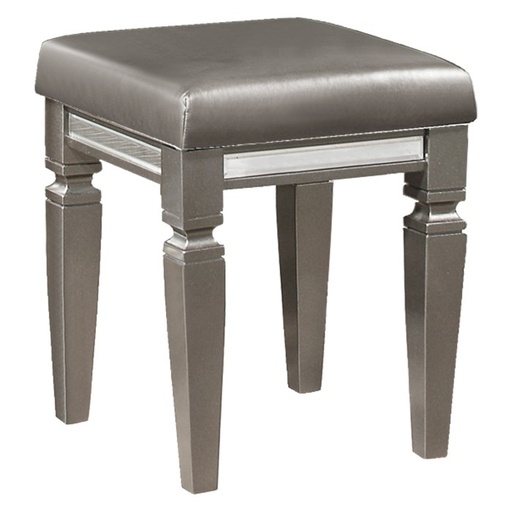 Tamsin Dressing Table Stool (Dark Champagne) 1