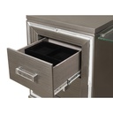 Tamsin Dressing Table with Mirror (Dark Champagne)