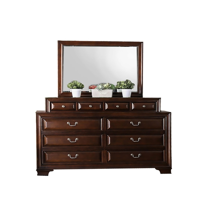 Milton Mirror (Brown Cherry)