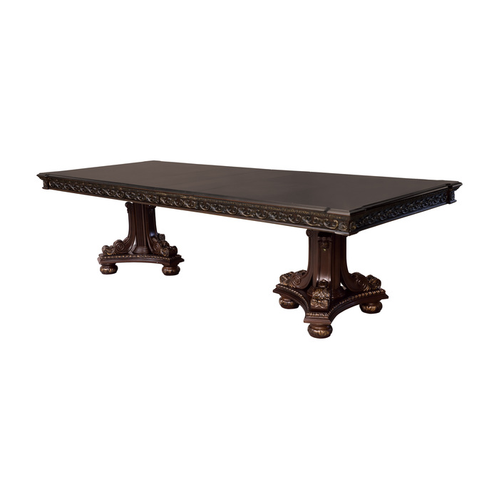 Catalonia Double Pedestal Dining Table (Cherry)