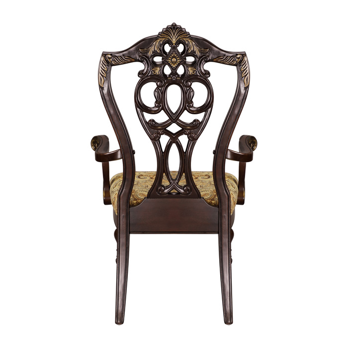 Catalonia Arm Chair (Cherry) 3