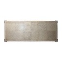 Catalonia Double Pedestal Dining Table (Platinum Gold)