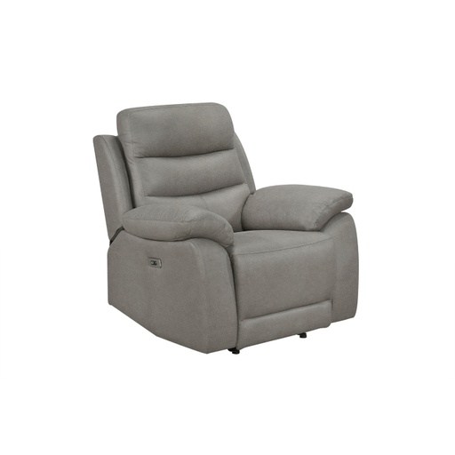 99090 Power Collection Recliner (Grey) 1