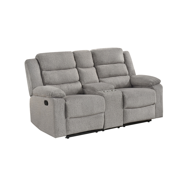 Tyrone Collection Loveseat (Brown-Grey) 2