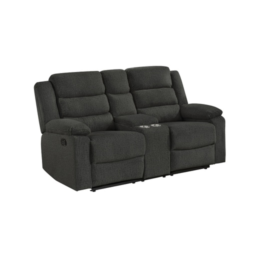 Tyrone Collection Loveseat (Dark Grey) 1