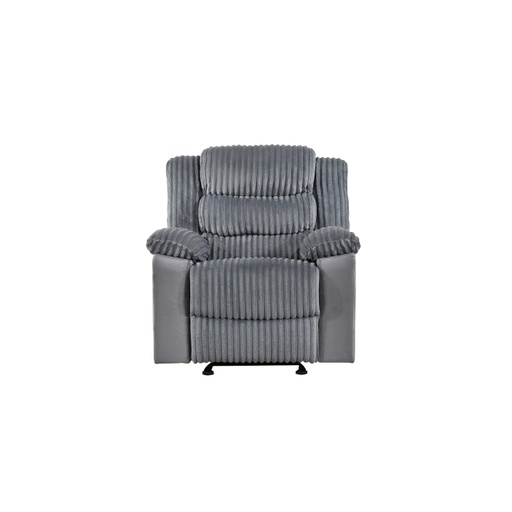Tyrone Collection Recliner (Grey Corduroy) 2