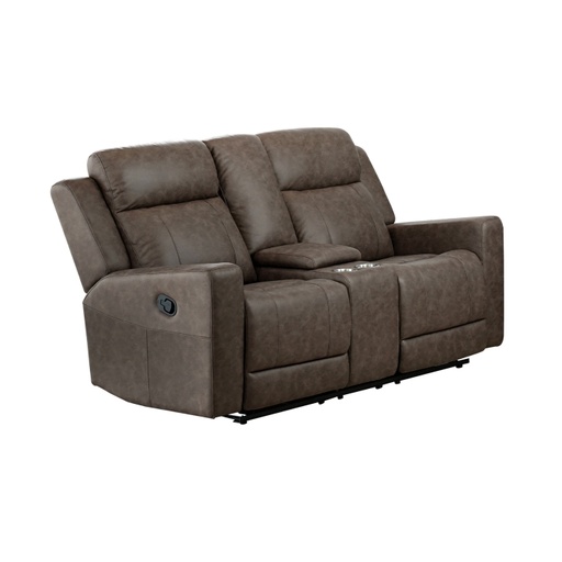 99635 Collection Loveseat (Brown) 1