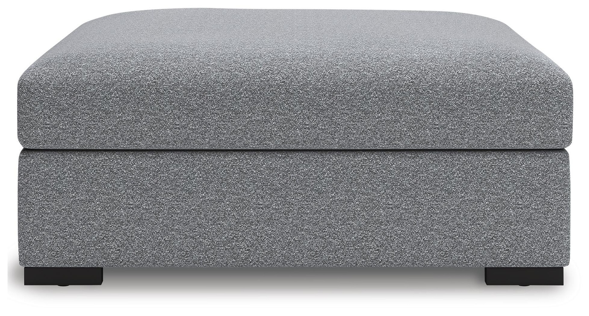 Bealton Oversized Accent Ottoman (Salt and Pepper) 3