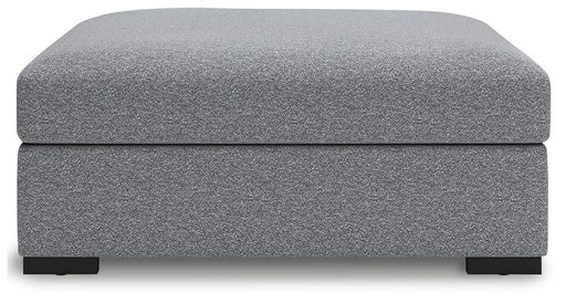 Bealton Oversized Accent Ottoman (Salt and Pepper) 3