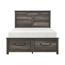 Lenior Grey 6 Piece Queen Storage Bedroom Set - image 3