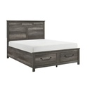 Lenior Grey 6 Piece Queen Storage Bedroom Set - image 4